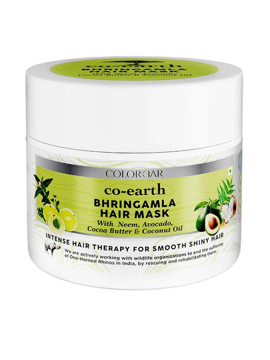 

Colorbar Co-Earth Bhringamla Hair Mask 200 g, Green