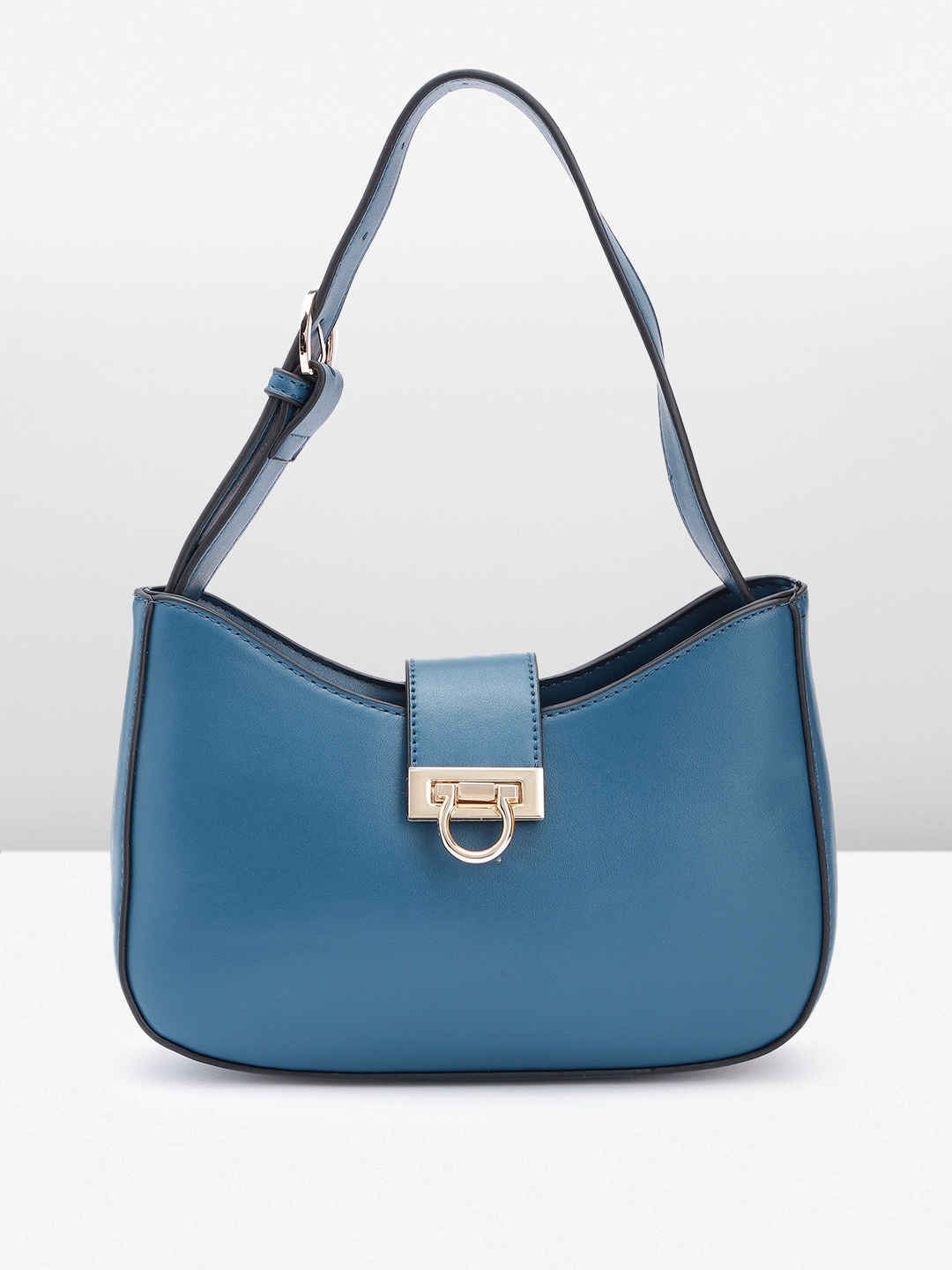 

Mast & Harbour Structured Baguette Bag, Blue