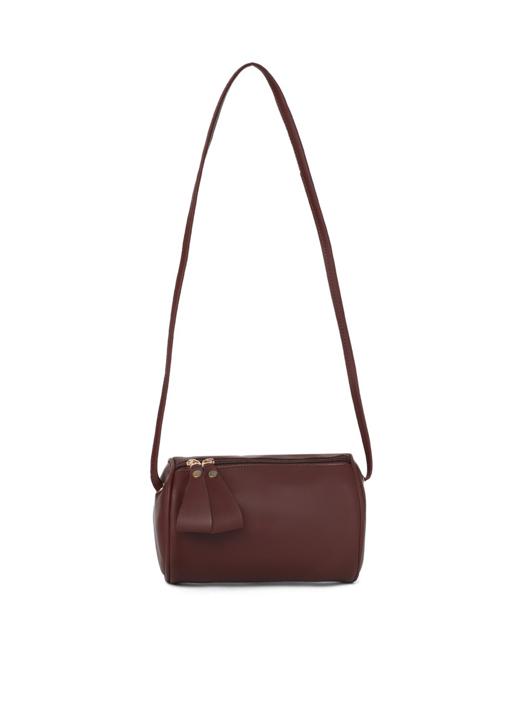 

Fostelo Brown Bowling Sling Bag