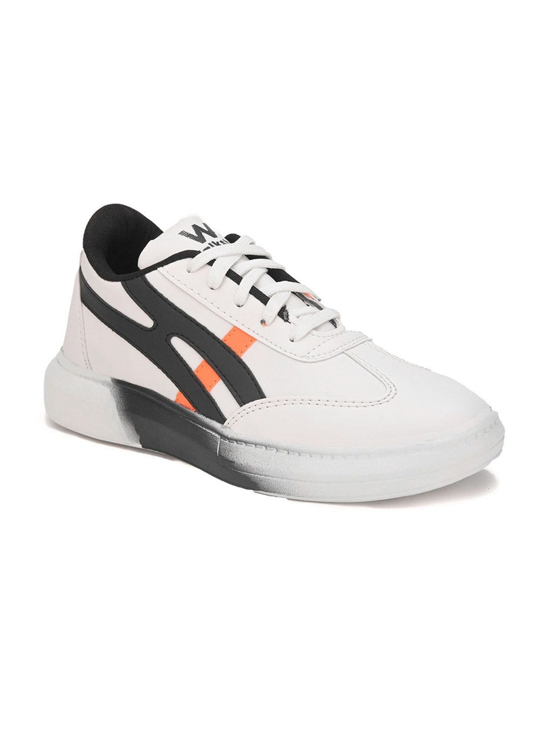 

Walkstyle By El Paso Men White & Black Design Sneakers
