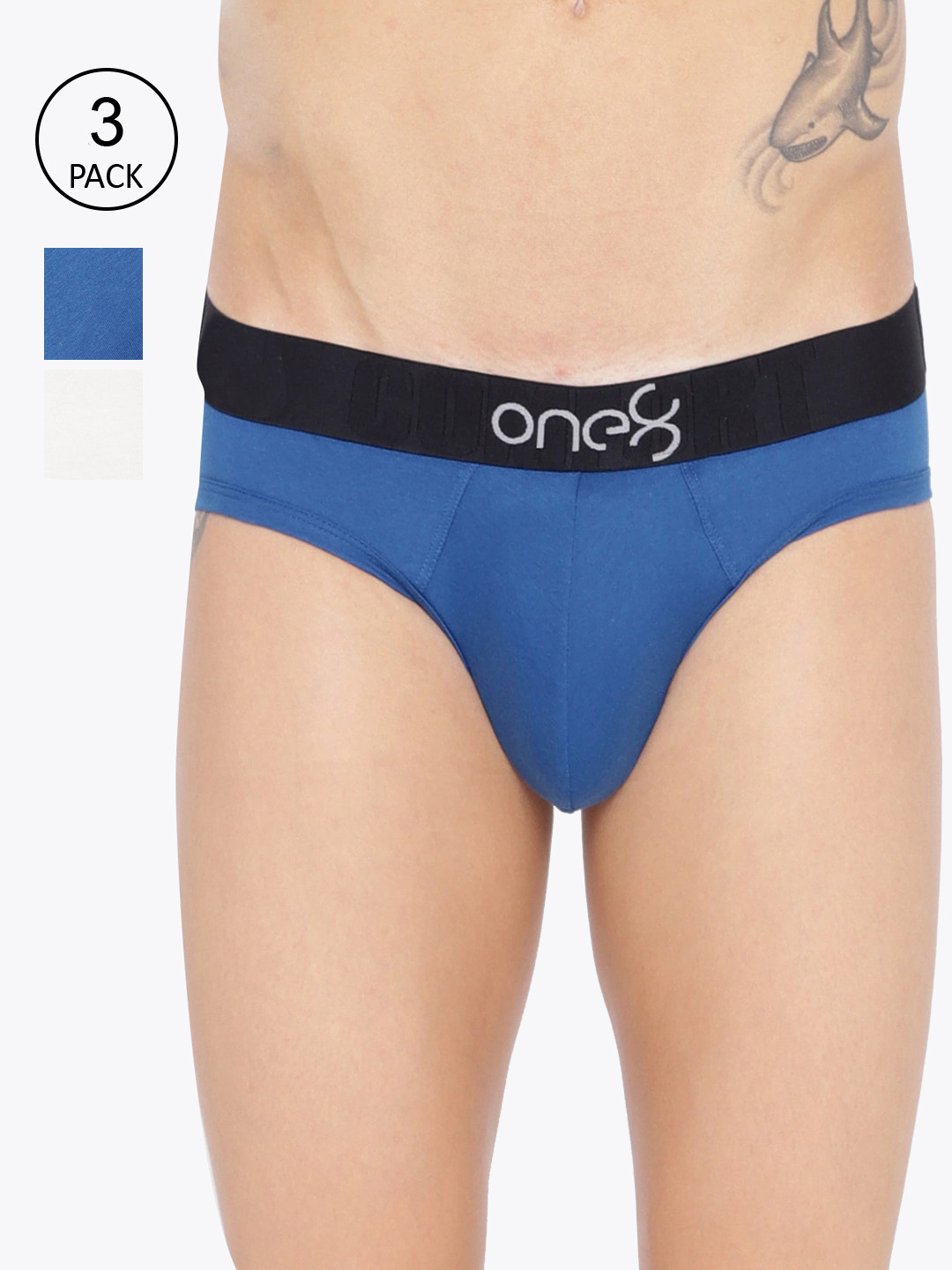 

one8 by Virat Kohli Men Multi Briefs, Blue