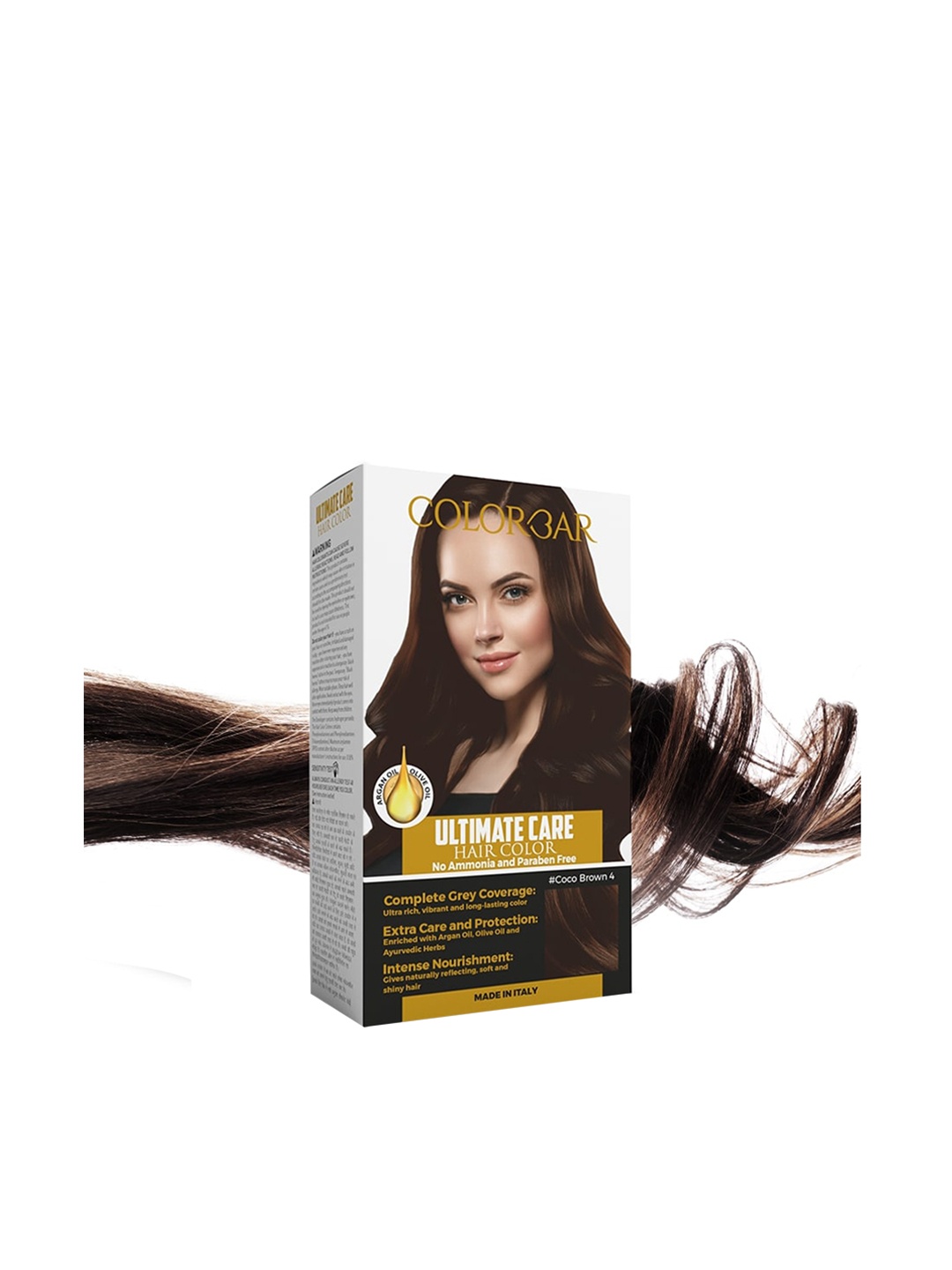 

Colorbar Ultimate Care Hair Color - Coco Brown 145 ml