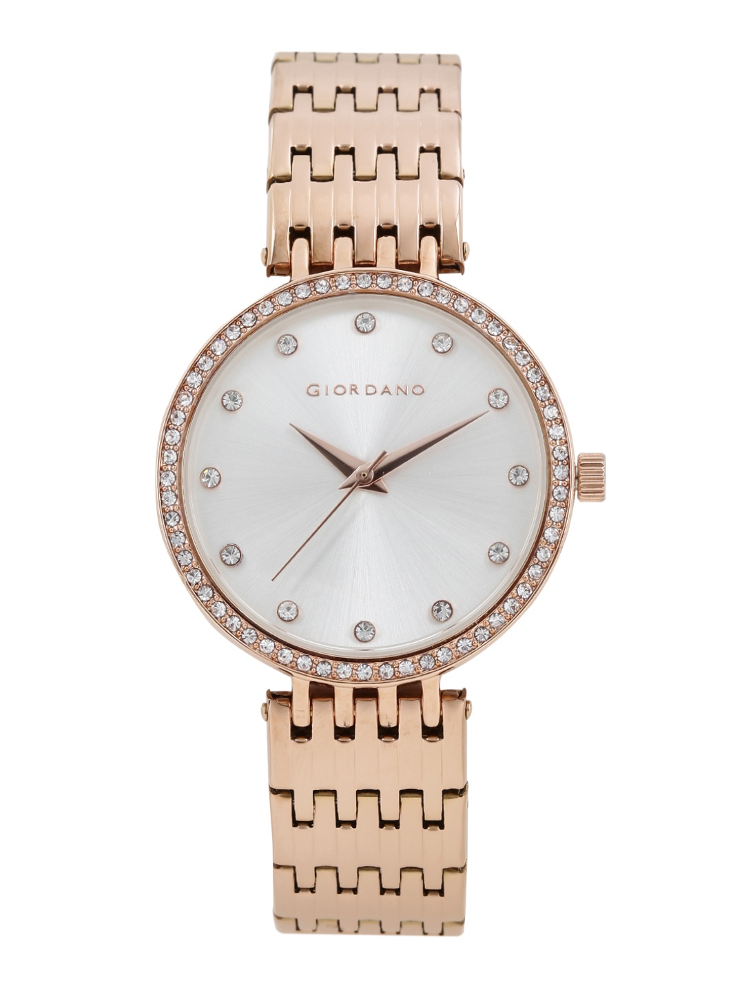 

GIORDANO Women Silver-Toned Analogue Watch A2045-22