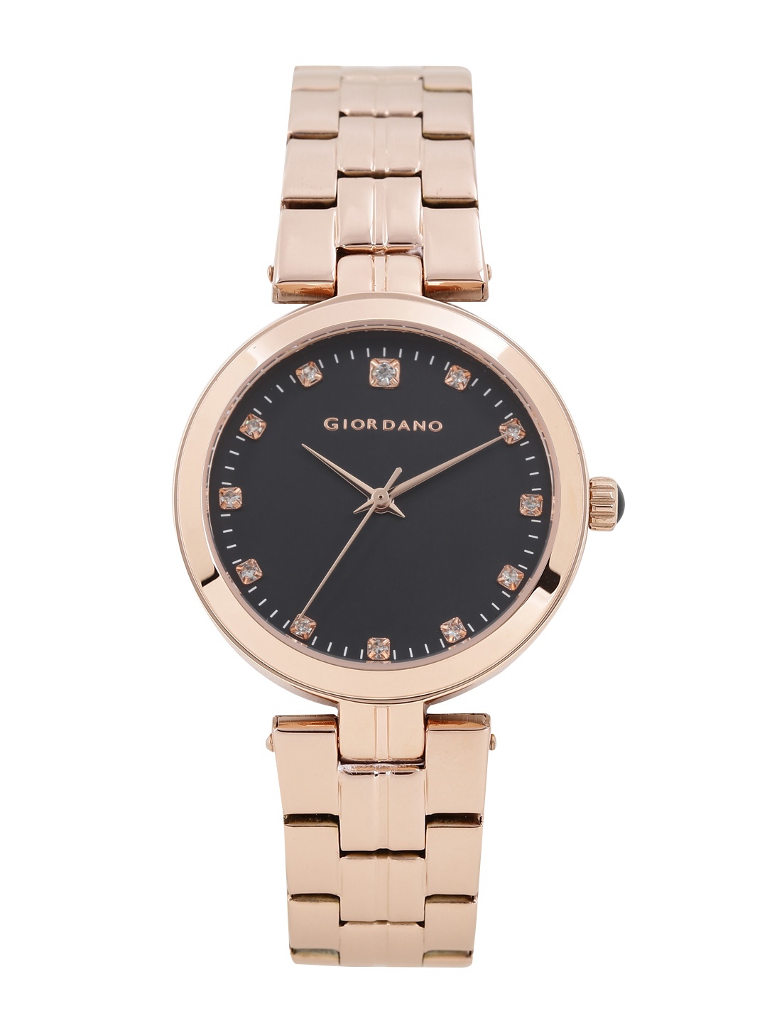 

GIORDANO Women Black Analogue Watch A2044-33