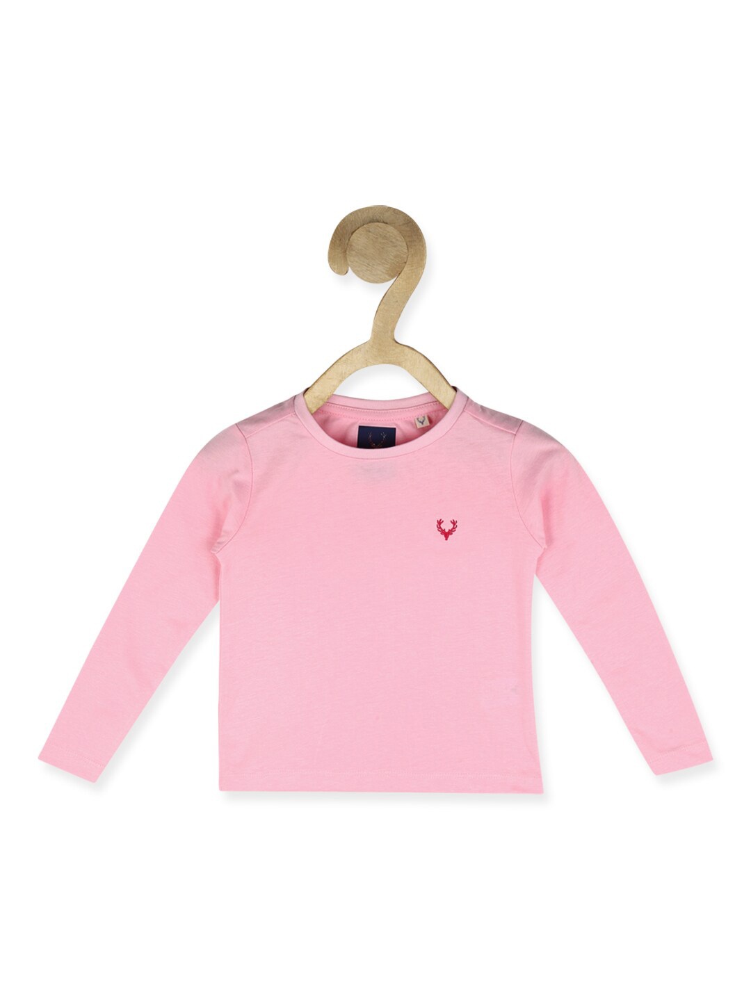 

Allen Solly Junior Girls Pink Sports V-Neck T-shirt