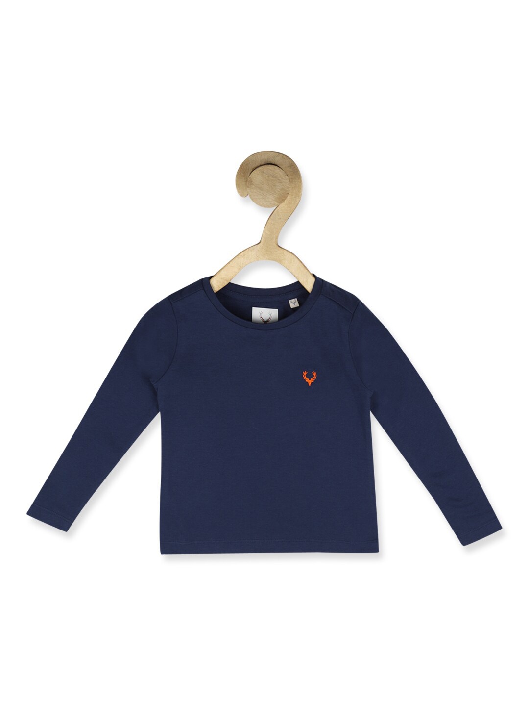 

Allen Solly Junior Girls Navy Blue V-Neck T-shirt