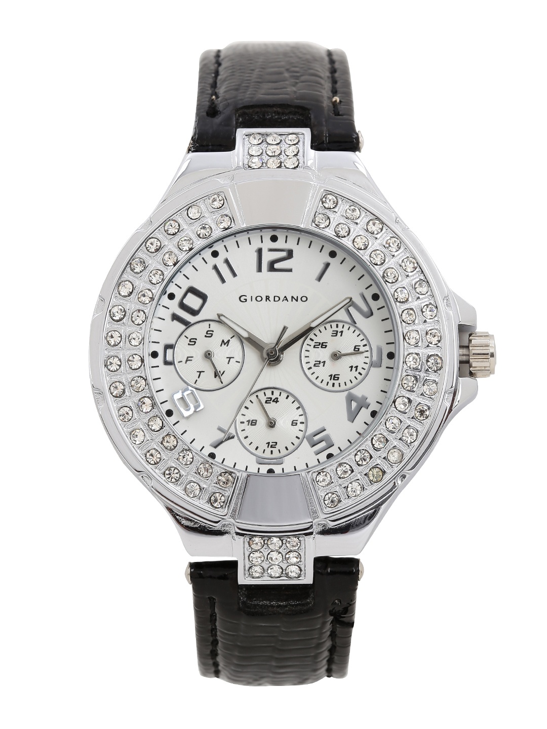

GIORDANO Women White Multifunction Analogue Watch 60065-01