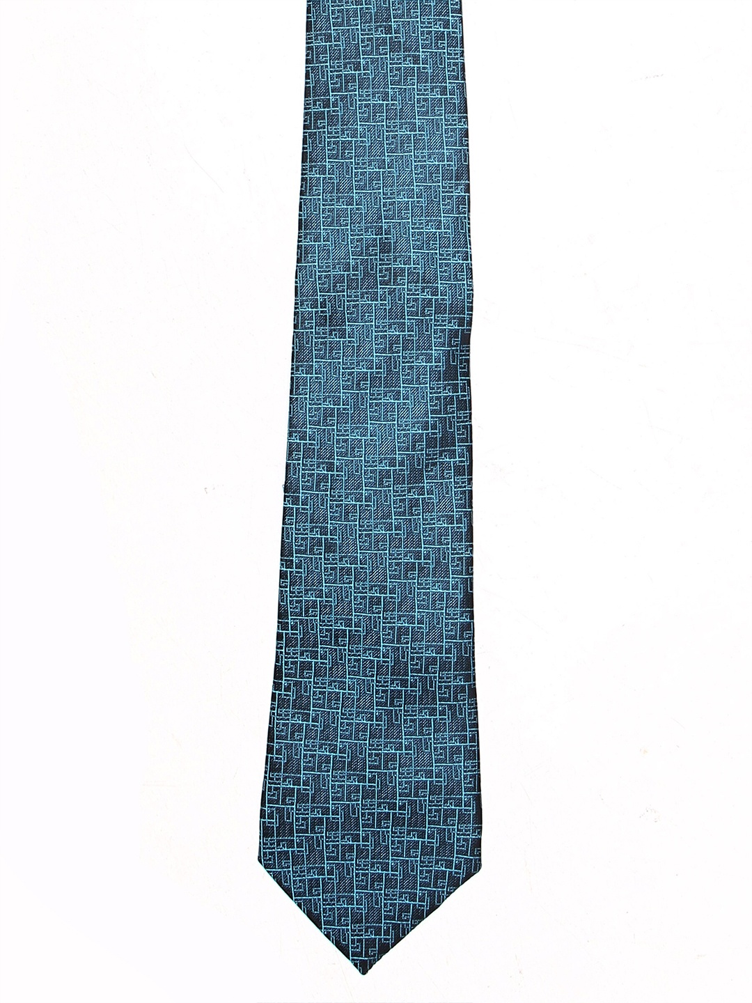 

Calvadoss Men Green Woven Design Broad Tie