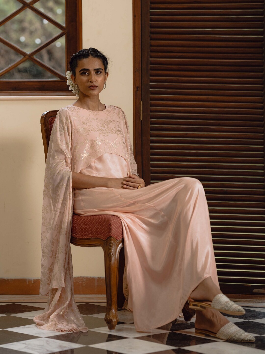 

W Pink Ethnic Maxi Maxi Ethnic Dress