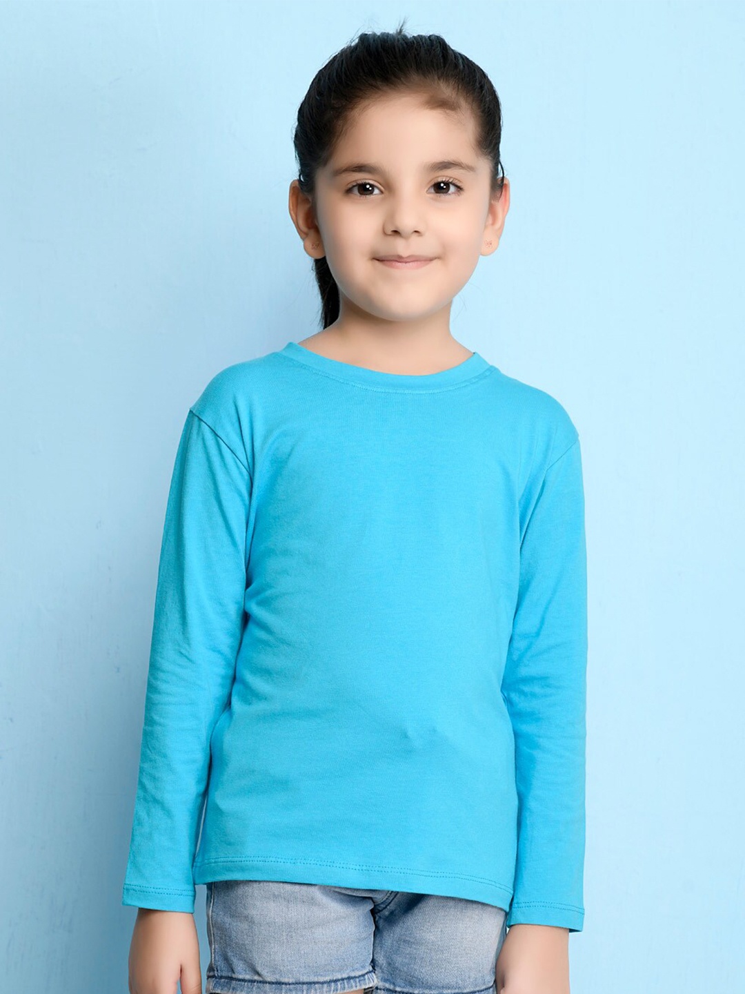 

NUSYL Girls Blue T-shirt