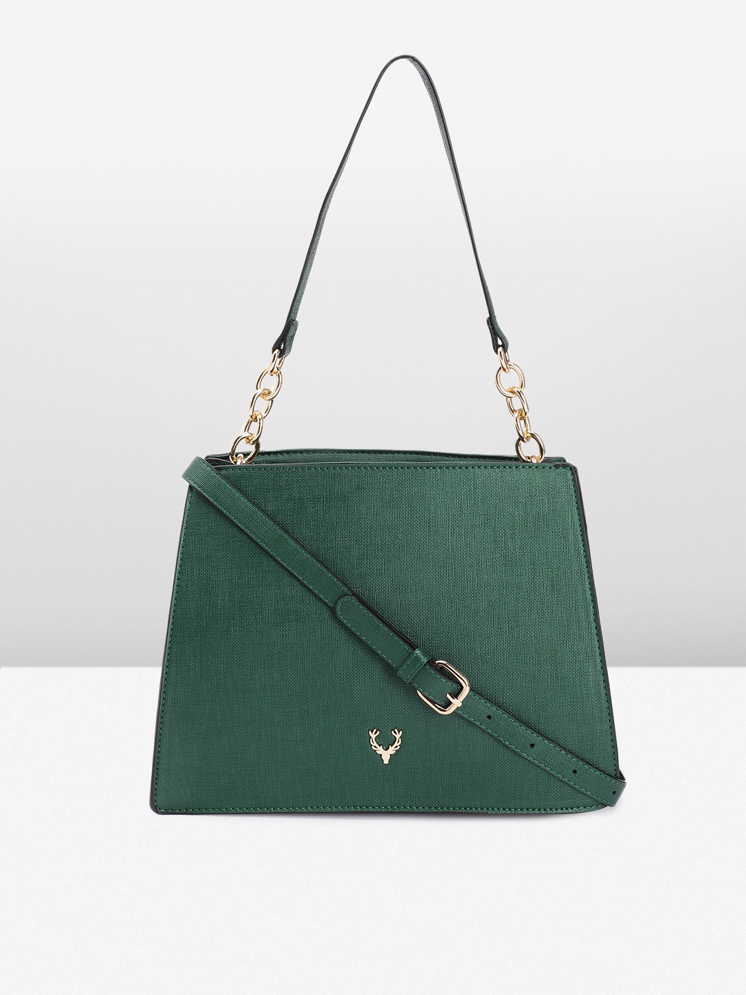 

Allen Solly Structured Shoulder Bag, Green