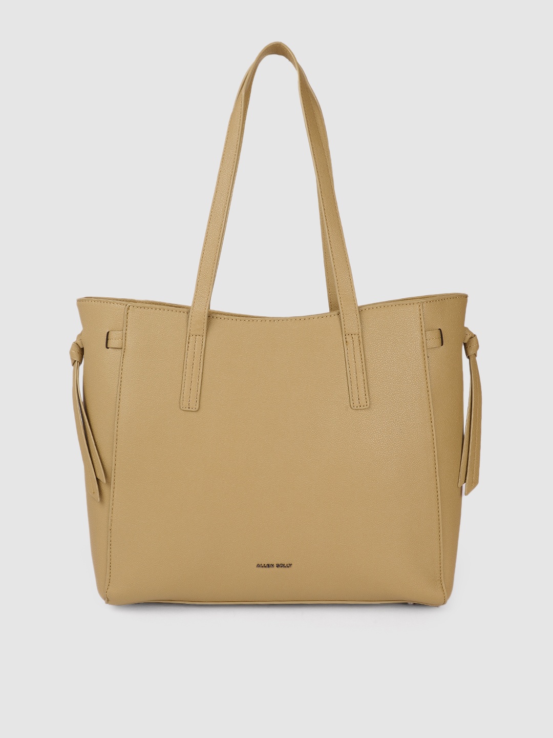 

Allen Solly Khaki Solid Structured Shoulder Bag