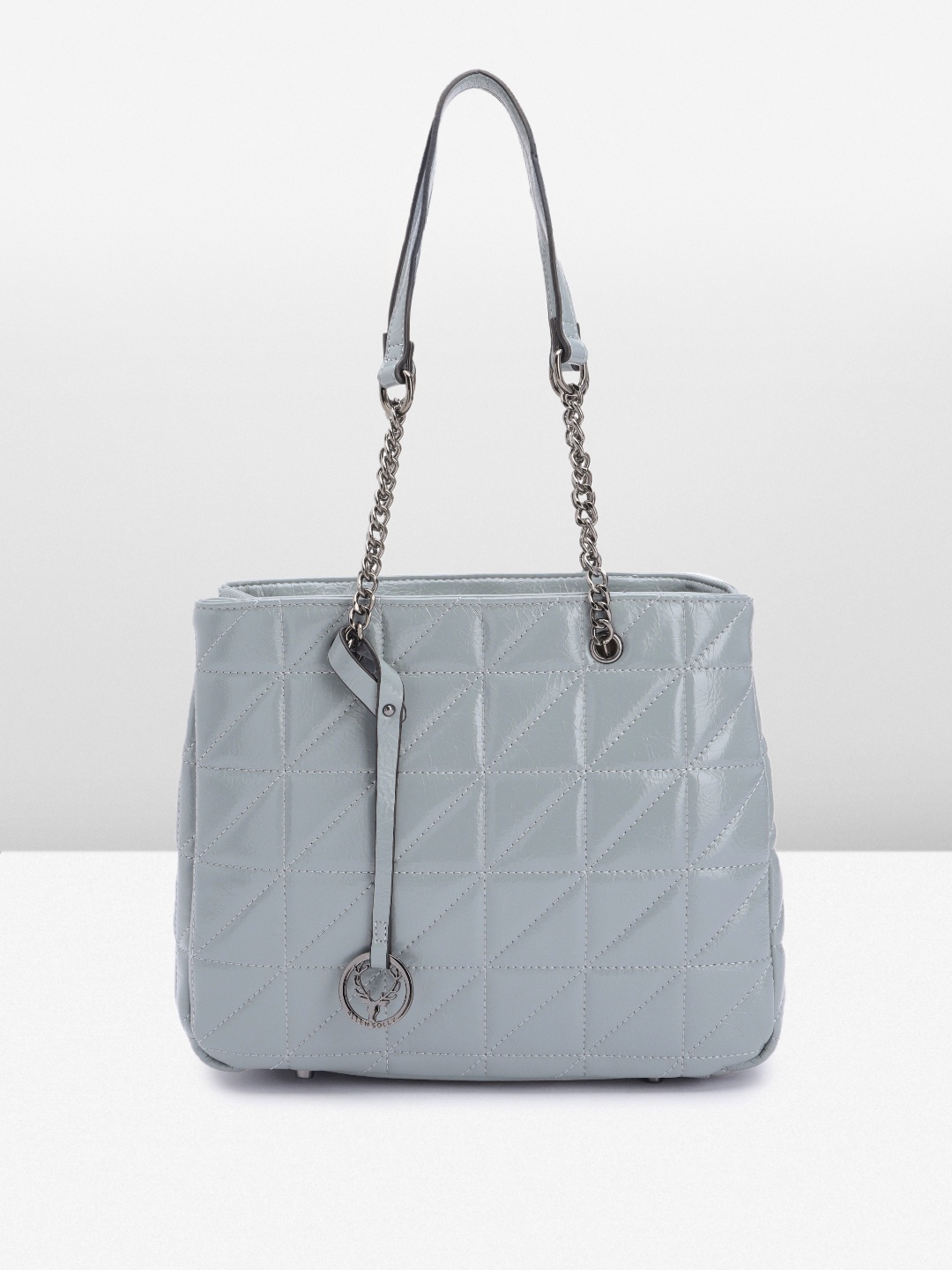 

Allen Solly Quilted Shoulder Bag, Grey