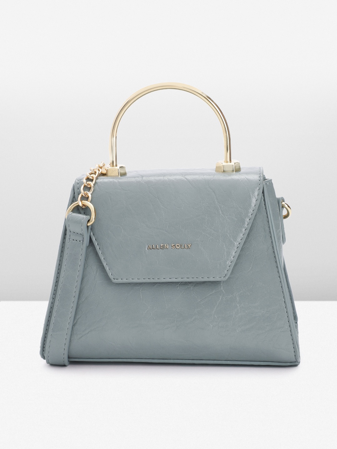 

Allen Solly Structured Satchel, Grey