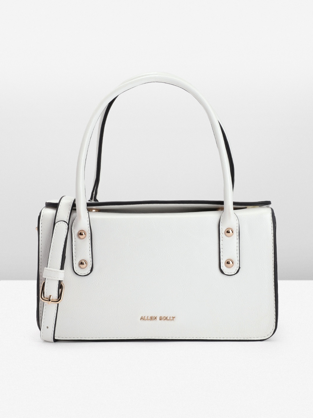 

Allen Solly Structured Handheld Bag, White