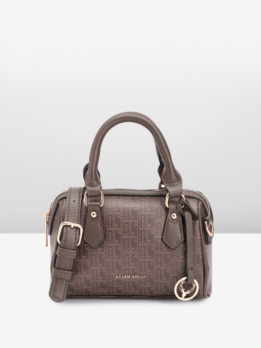 

Allen Solly Women Printed Handheld Bag, Brown