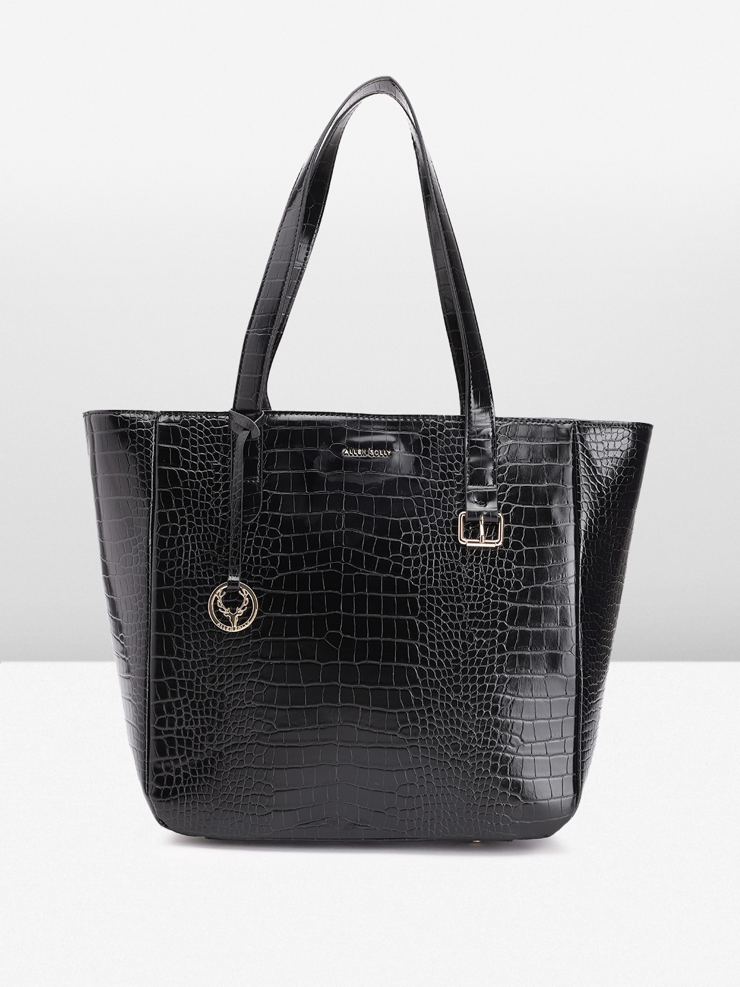 

Allen Solly Women Textured Shoulder Bag, Black