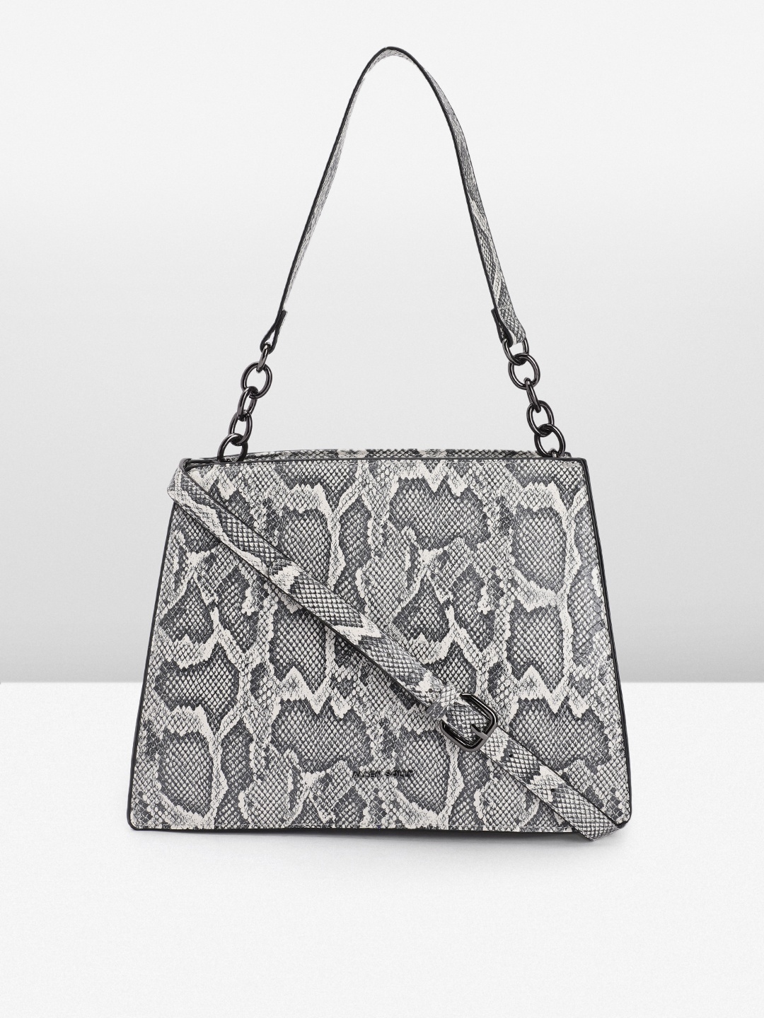 

Allen Solly Textured Shoulder Bag, Black