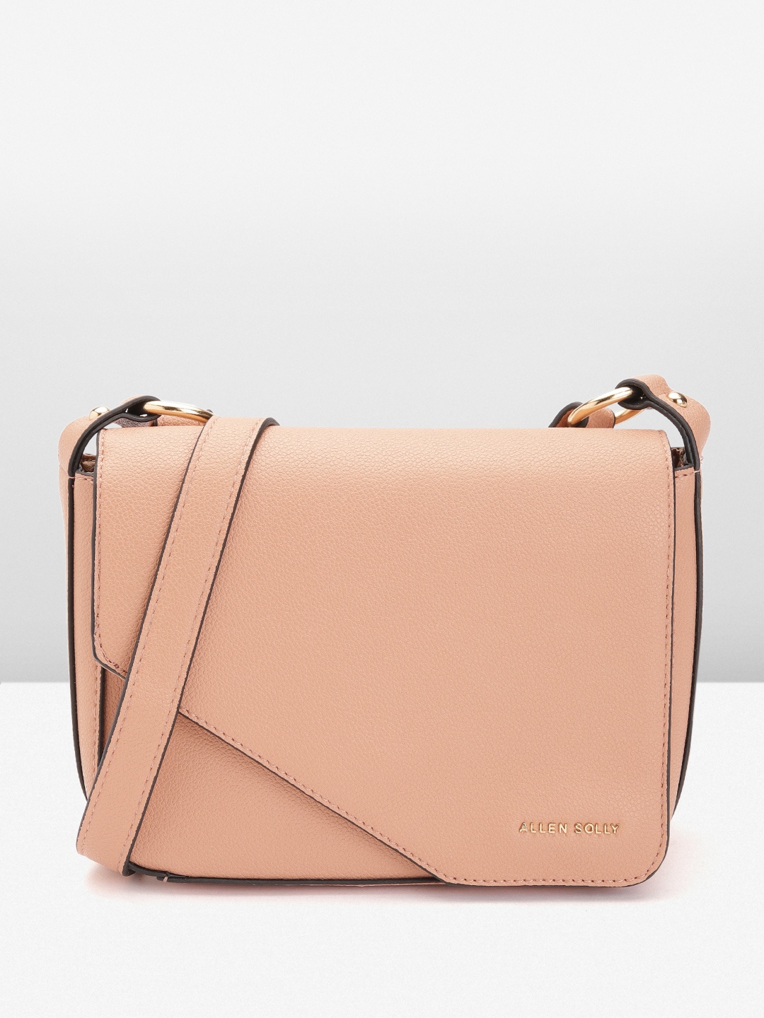 

Allen Solly Structured Sling Bag, Pink