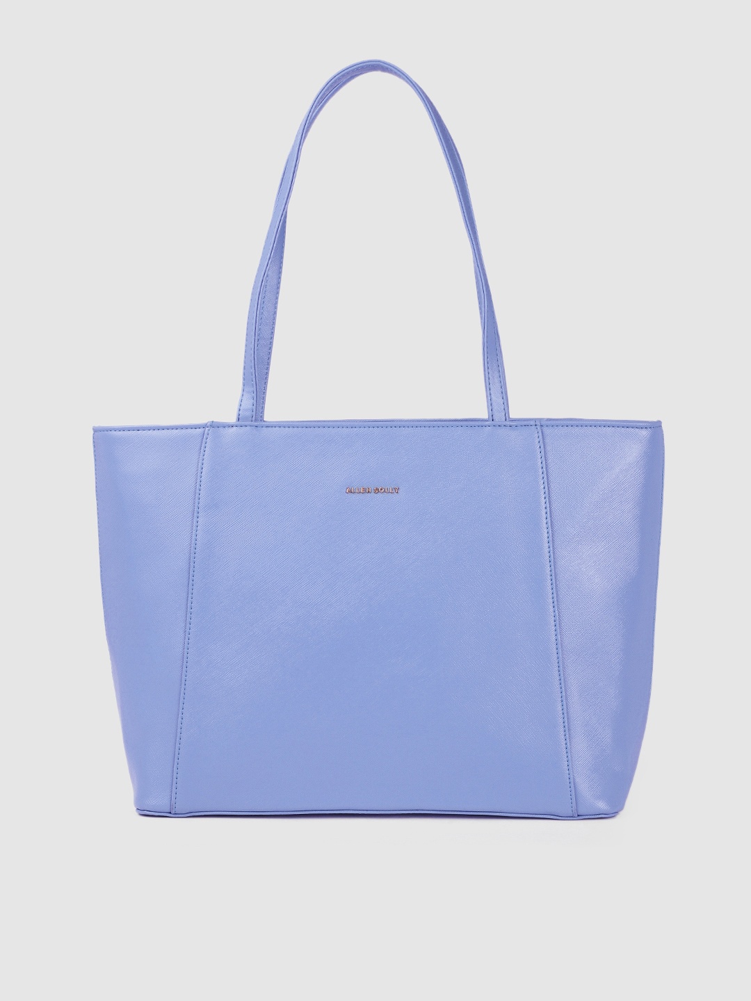 

Allen Solly Blue Textured Oversized Structured Laptop Shoulder Bag