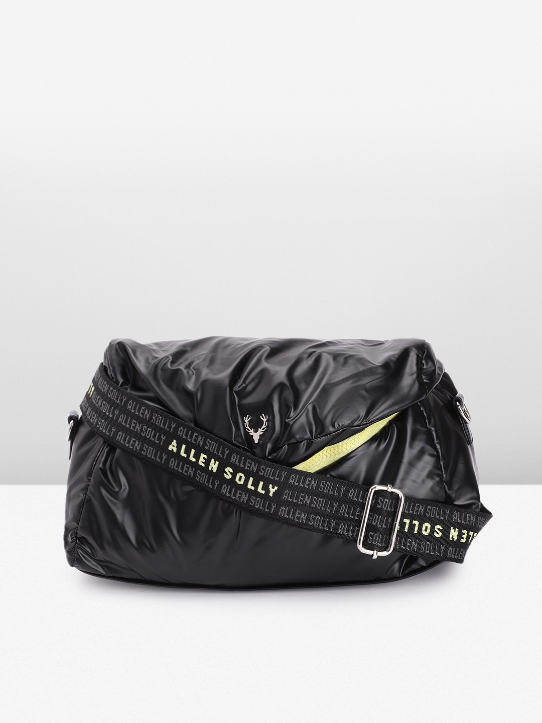 

Allen Solly Structured Shoulder Bag, Black