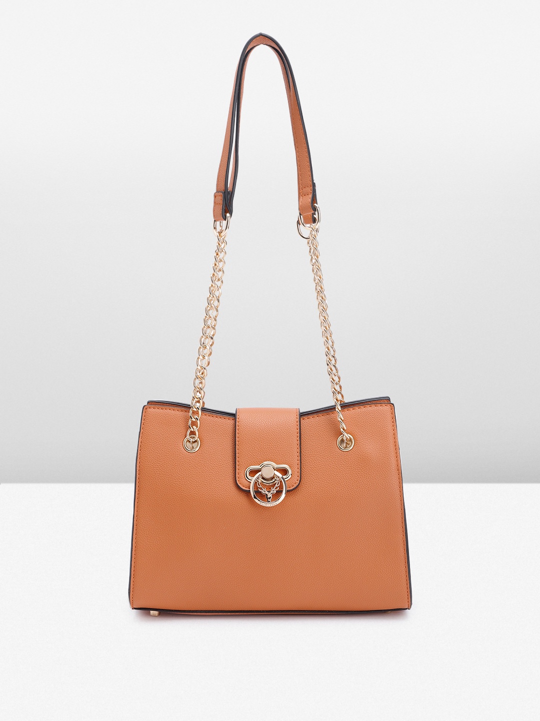 

Allen Solly Textured Shoulder Bag, Brown