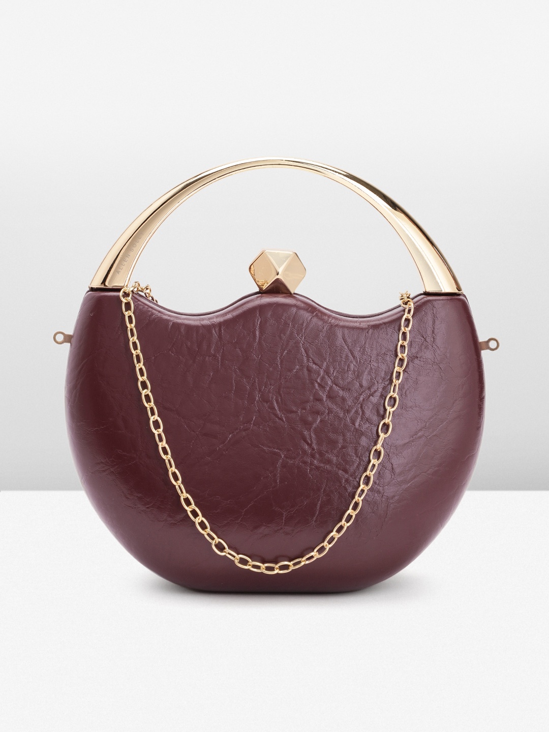 

Allen Solly Women Box Clutch, Burgundy