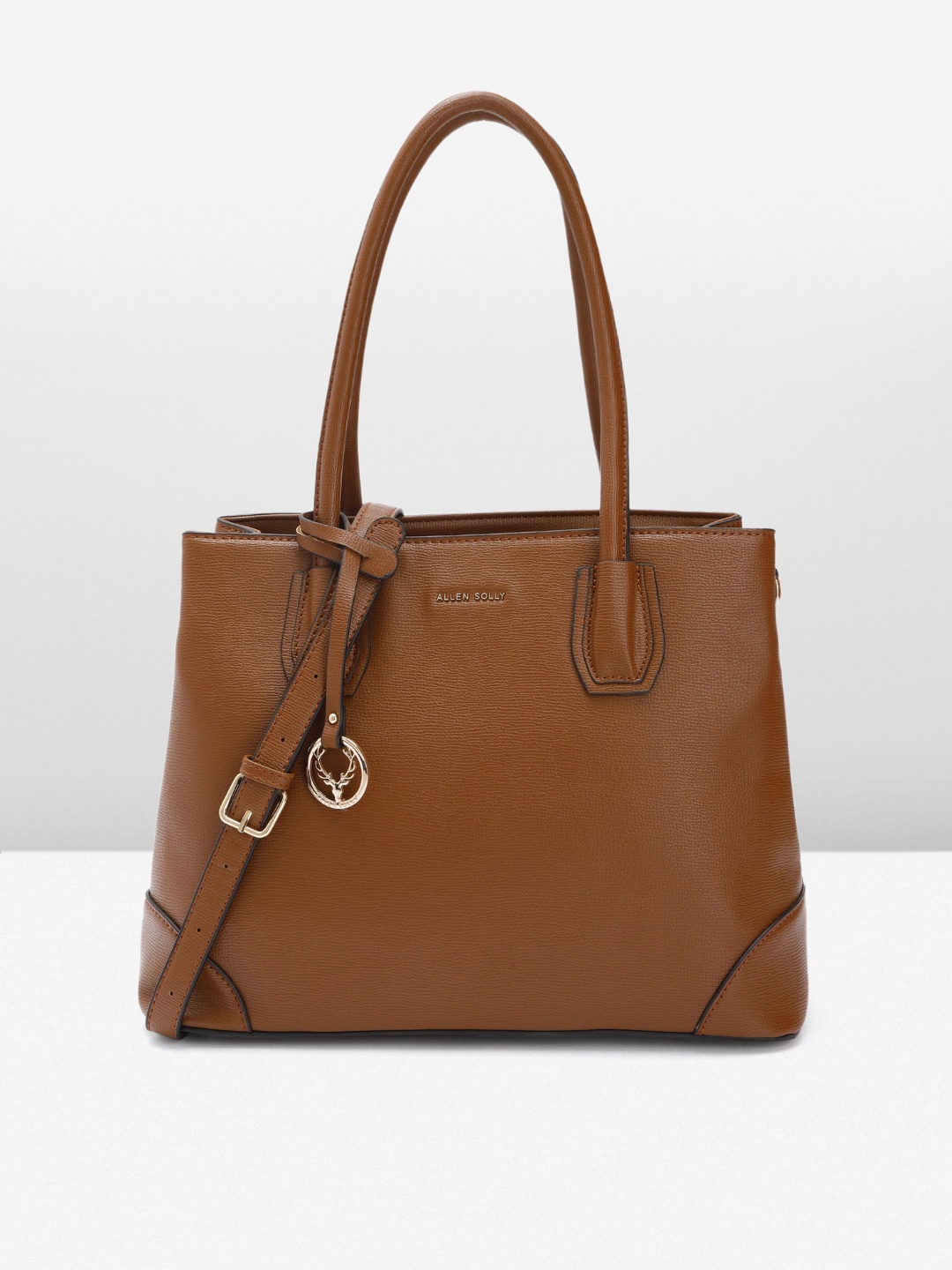 

Allen Solly Structured Shoulder Bag, Brown