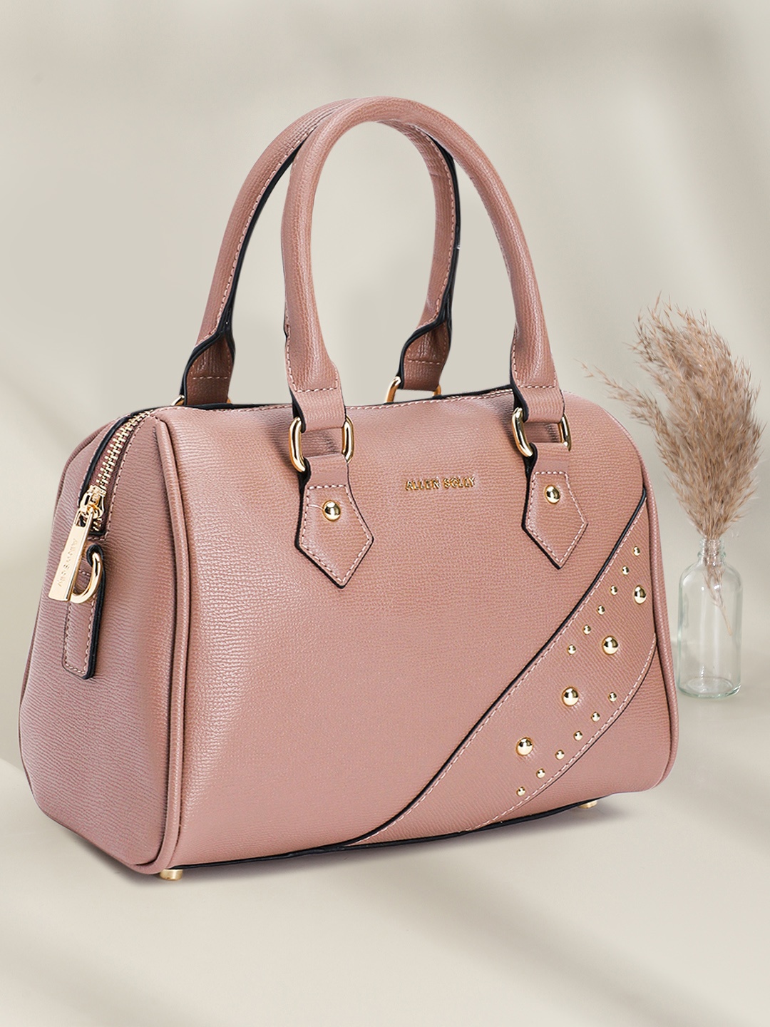 

Allen Solly Bowling Handheld Bag, Mauve
