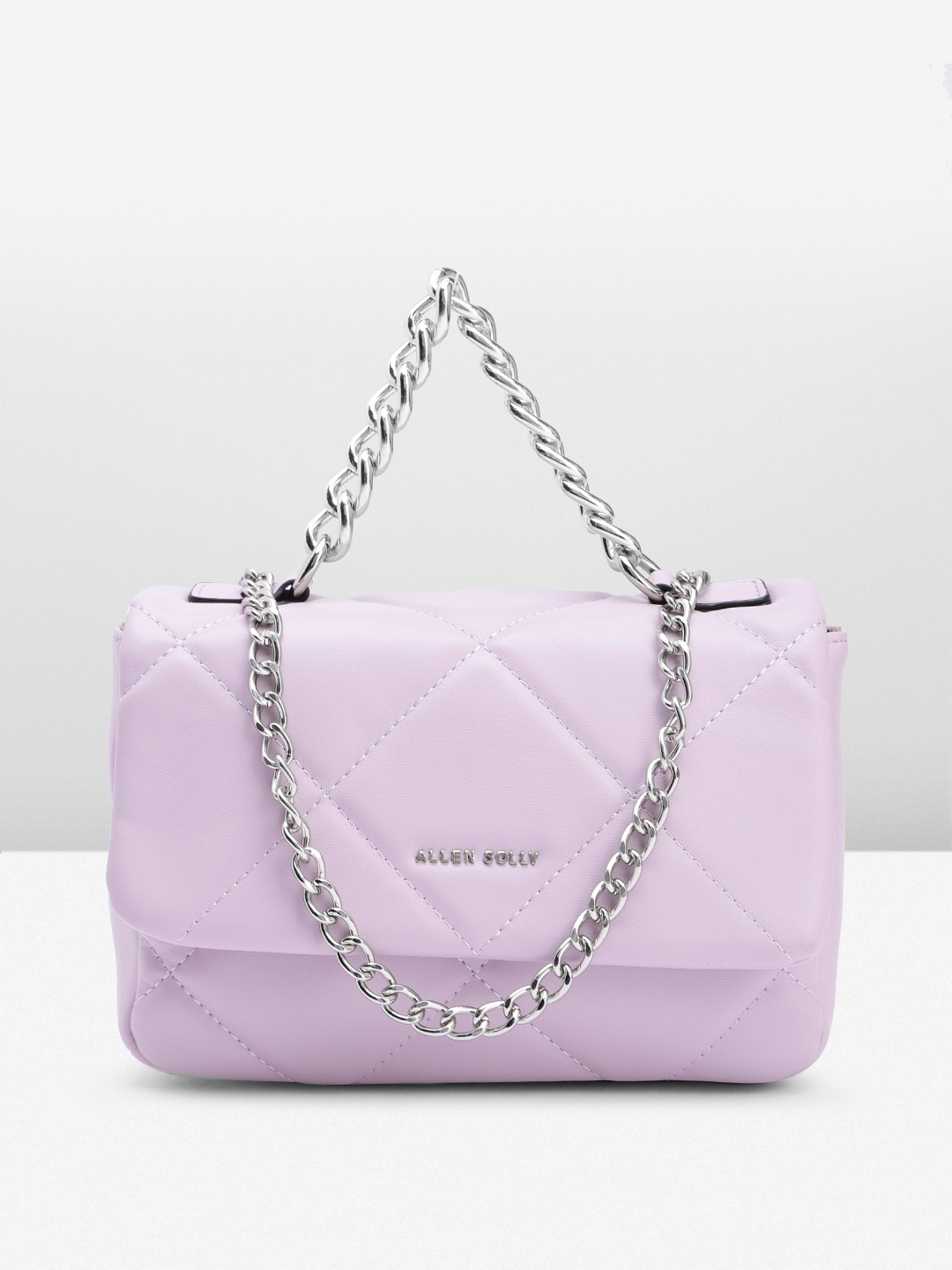 

Allen Solly Quilted Sling Bag, Lavender