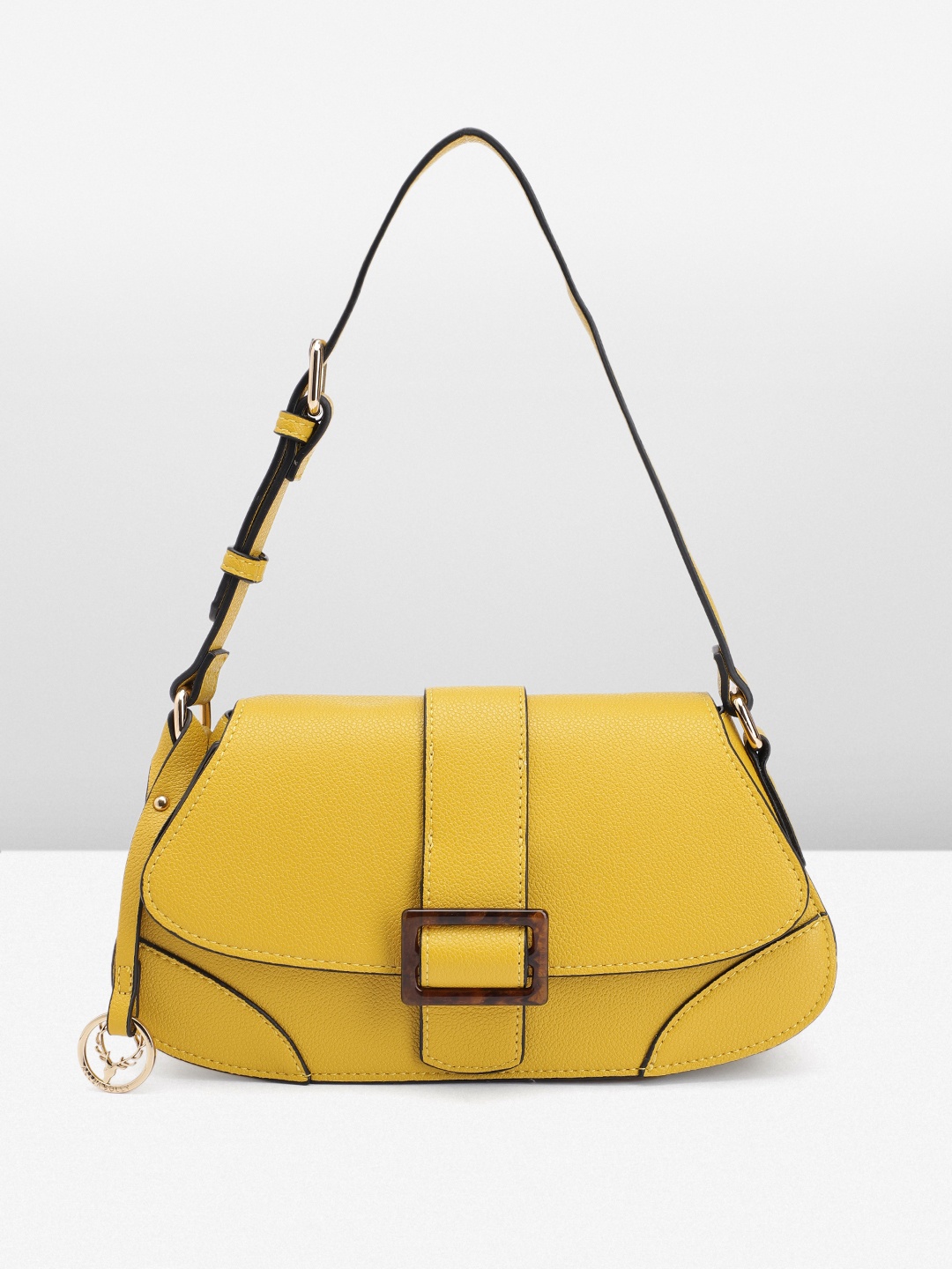 

Allen Solly Structured Shoulder Bag, Mustard