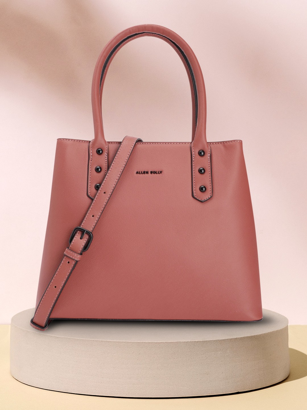 

Allen Solly Structured Shoulder Bag, Pink