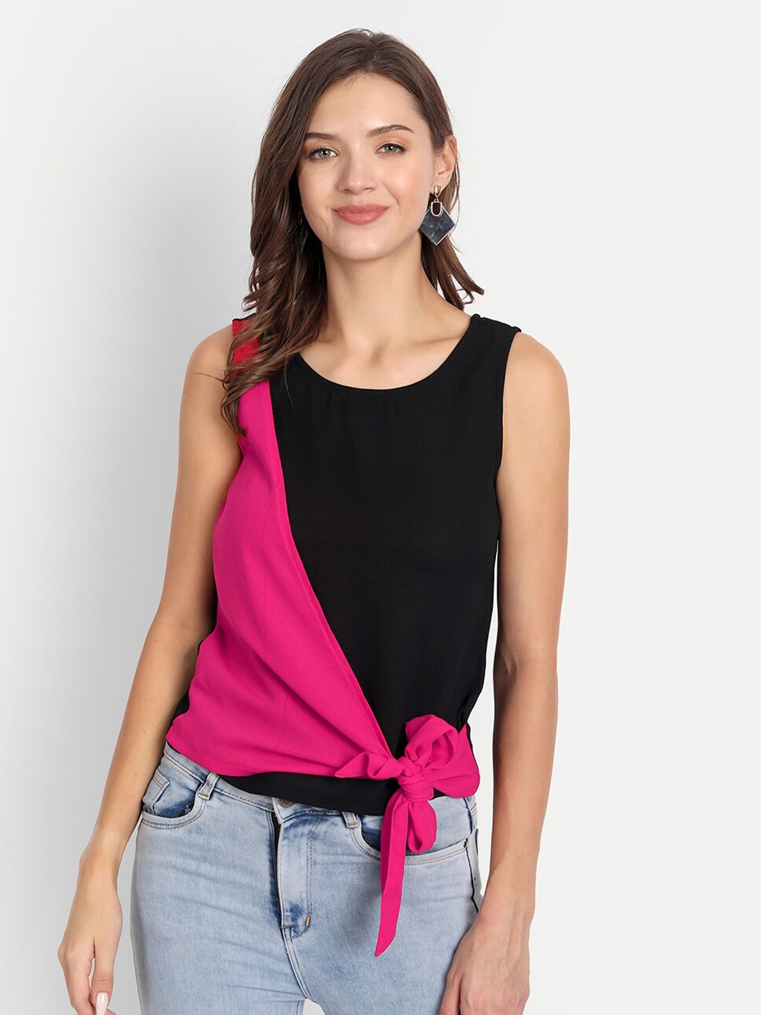

D 'VESH Black Tank Top