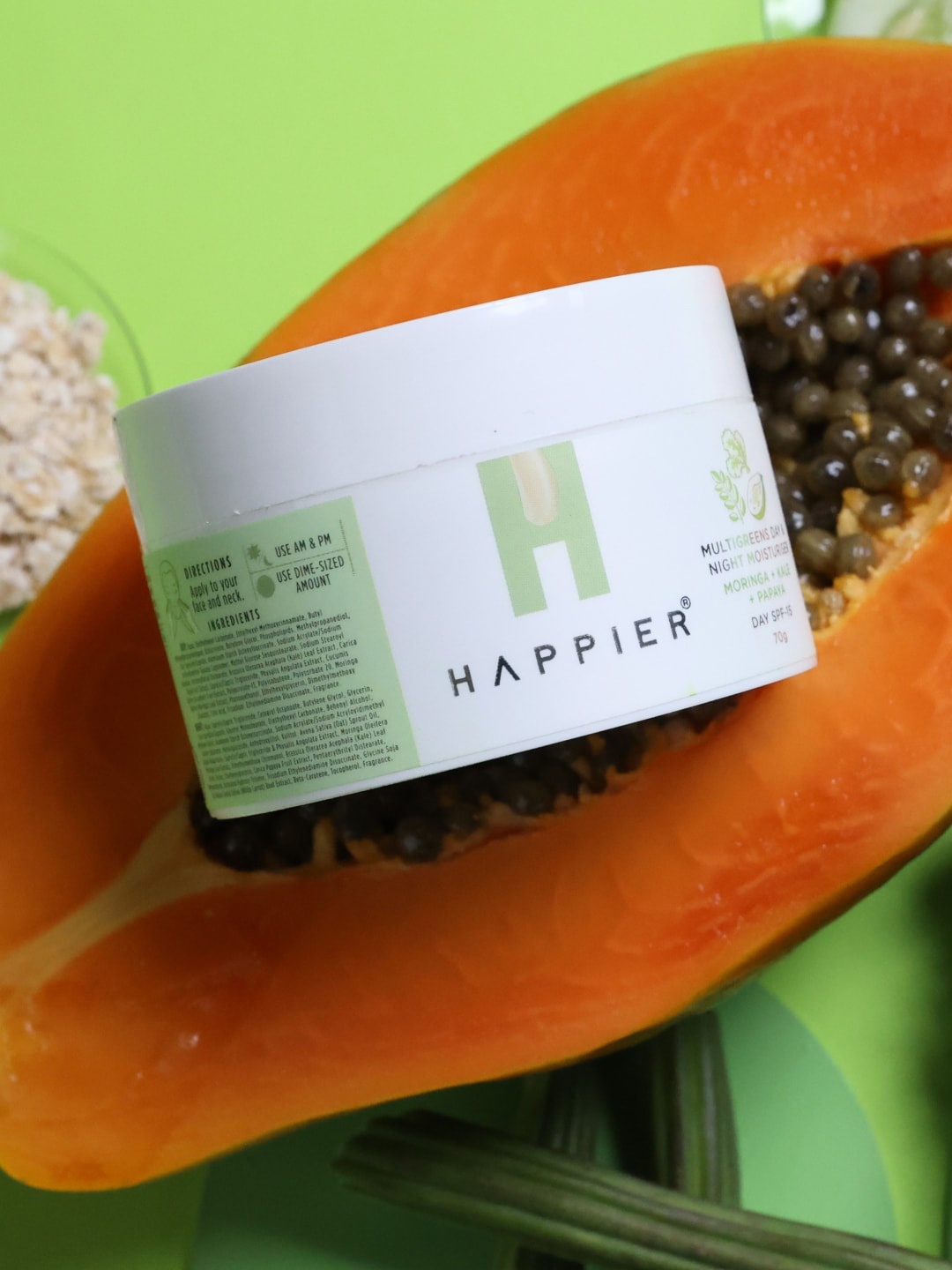 

Happier Green Day and Night SPF-15 Moisturiser 70 g
