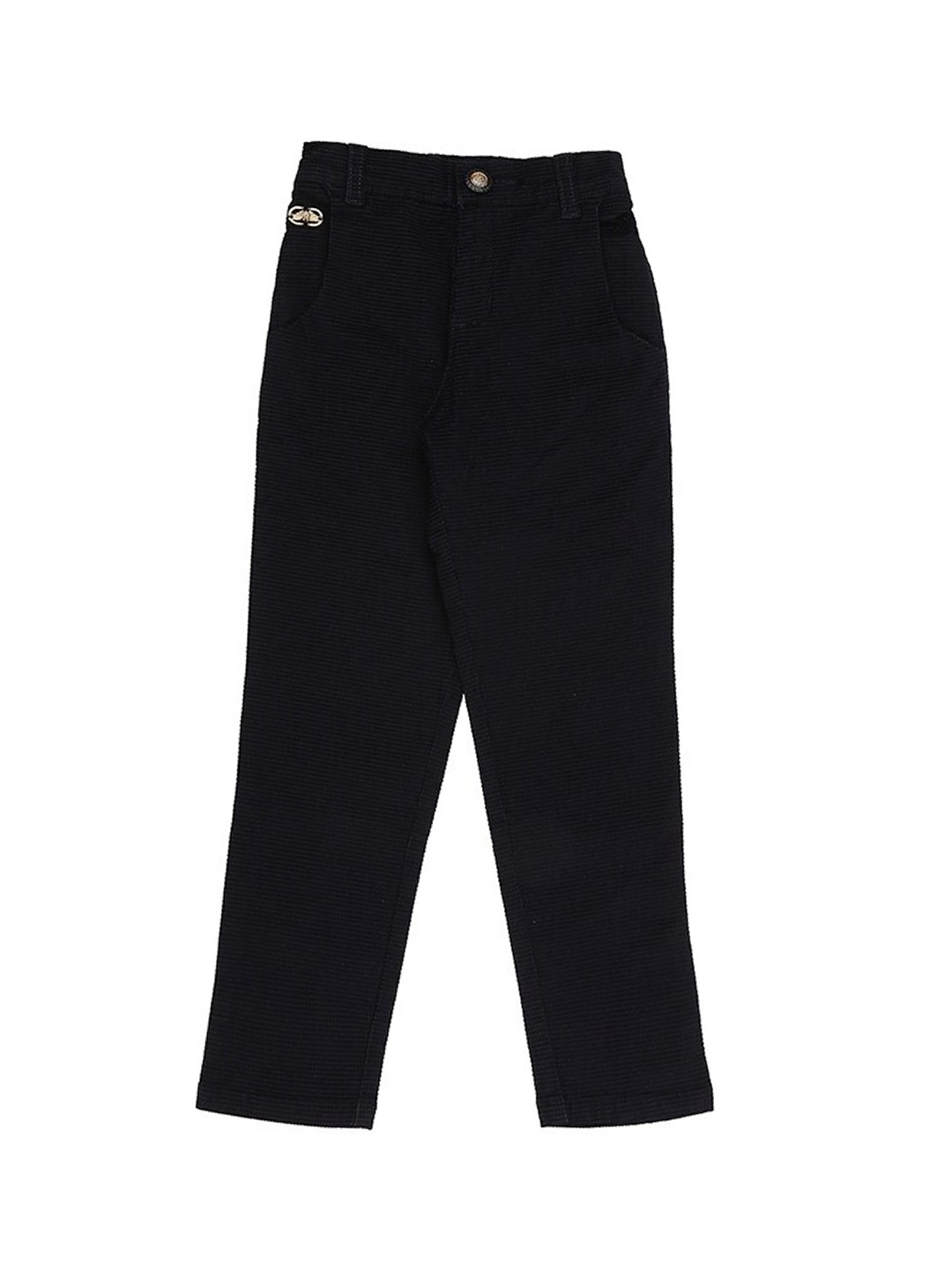 

Actuel Boys Navy Blue Pure Cotton Party Wear Trouser