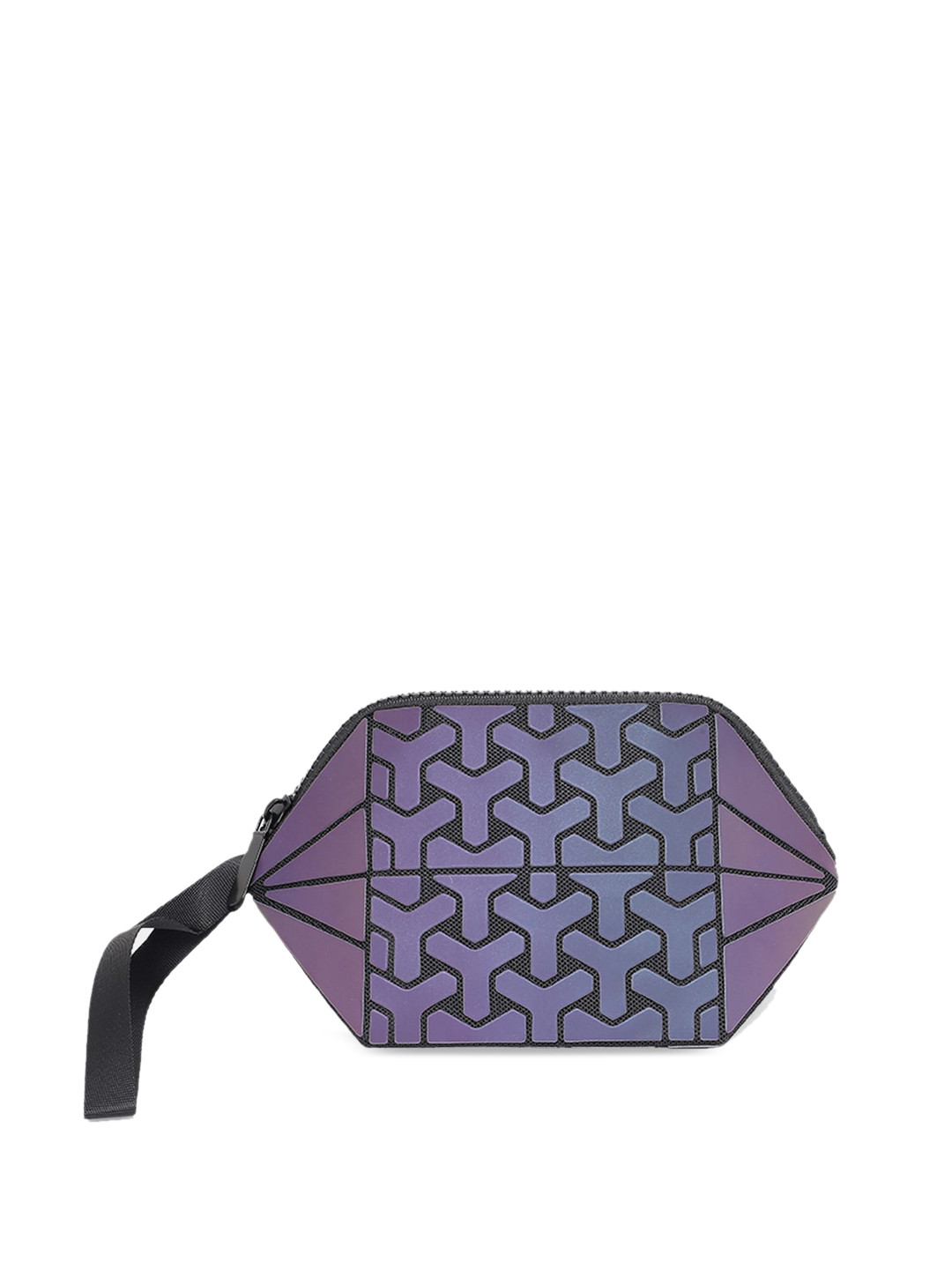 

BAOMI Grey Colourblocked PU Structured Organiser