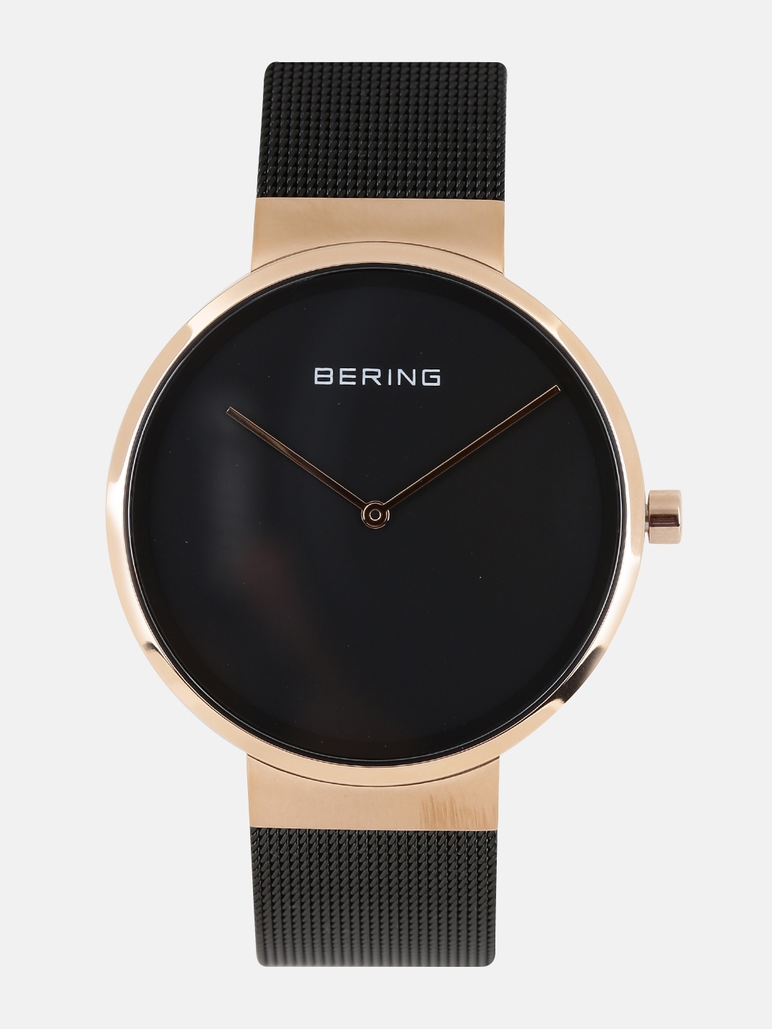 

BERING Men Black Classic Sapphire Crystal Analogue Watch 14539-166