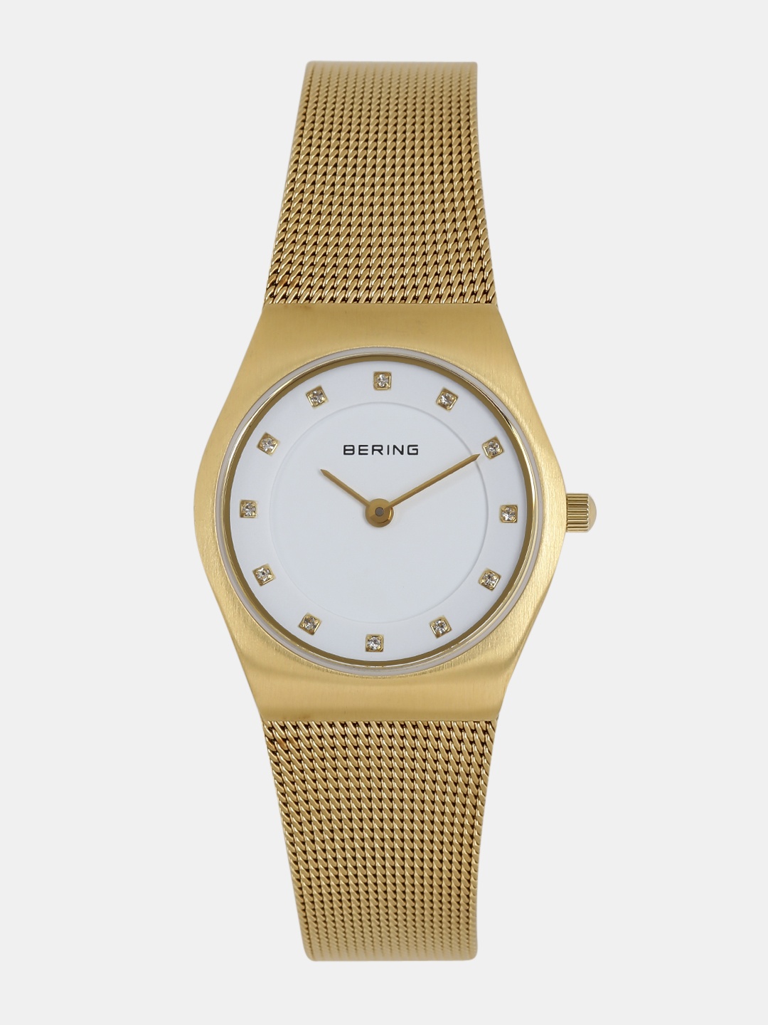 

BERING Women White Classic Sapphire Crystal Analogue Watch 11927-334
