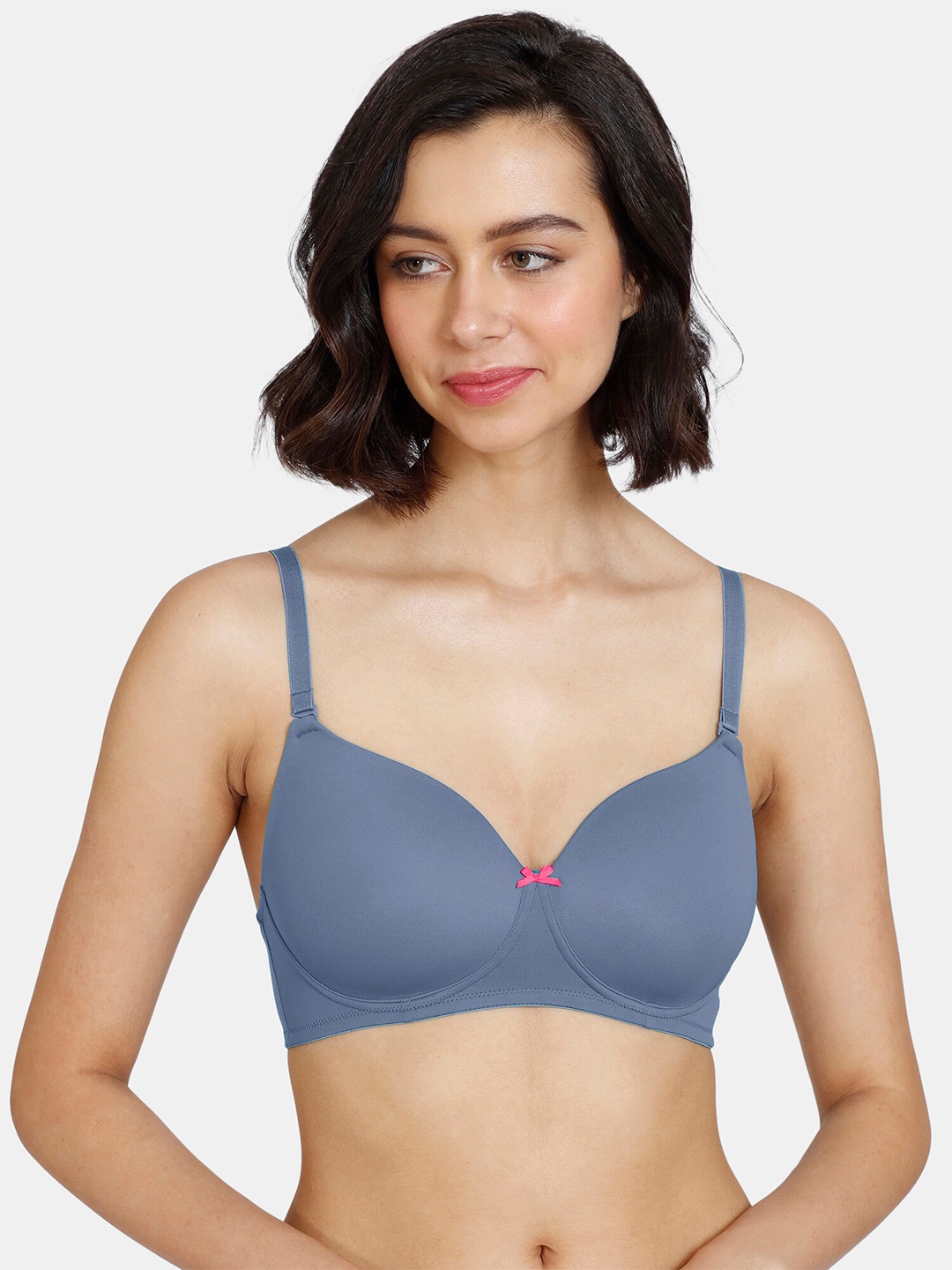 

Zivame Blue Lightly Padded Bra