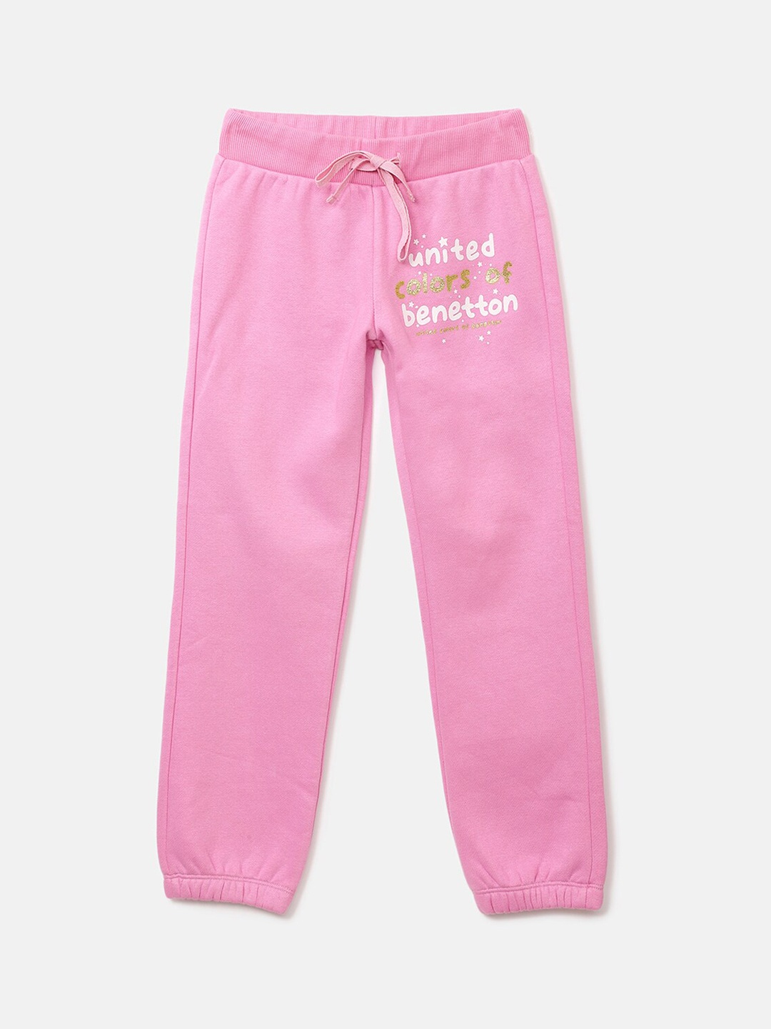 

United Colors of Benetton Infant Girls Pink Solid Joggers