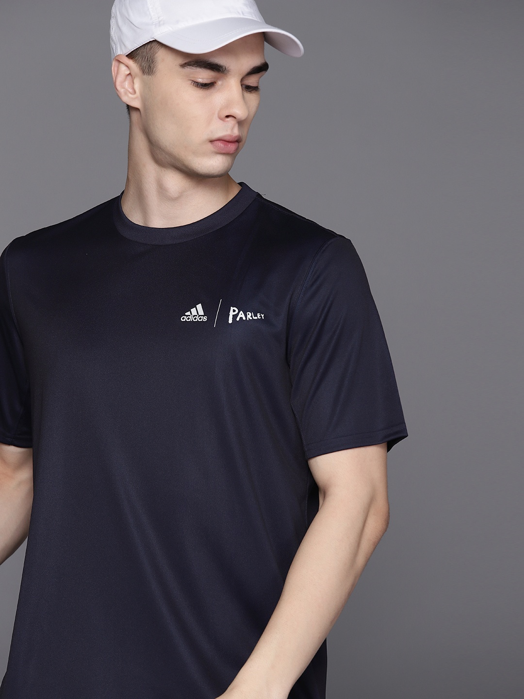 

ADIDAS X-Parley Running T-shirt, Navy blue