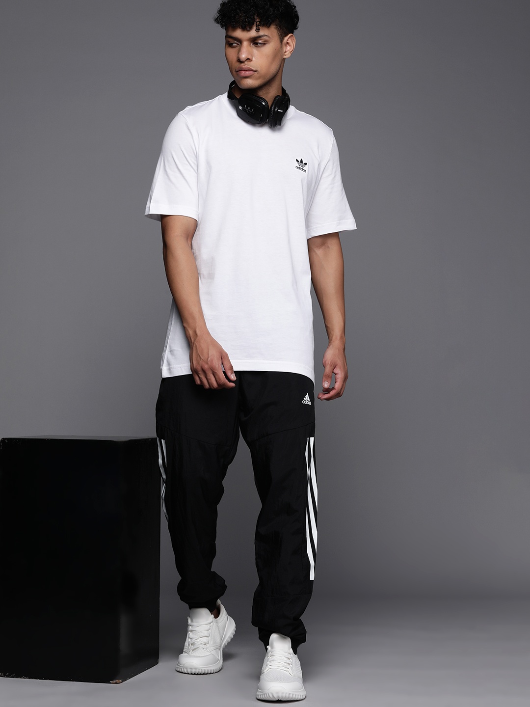 

ADIDAS Originals Trefoil Essential Pure Cotton T-shirt, White