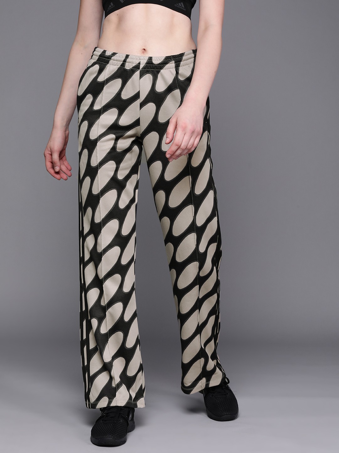 

ADIDAS Originals Sustainable Women MARIMEKKO Slim-Fit Track Pants, Black