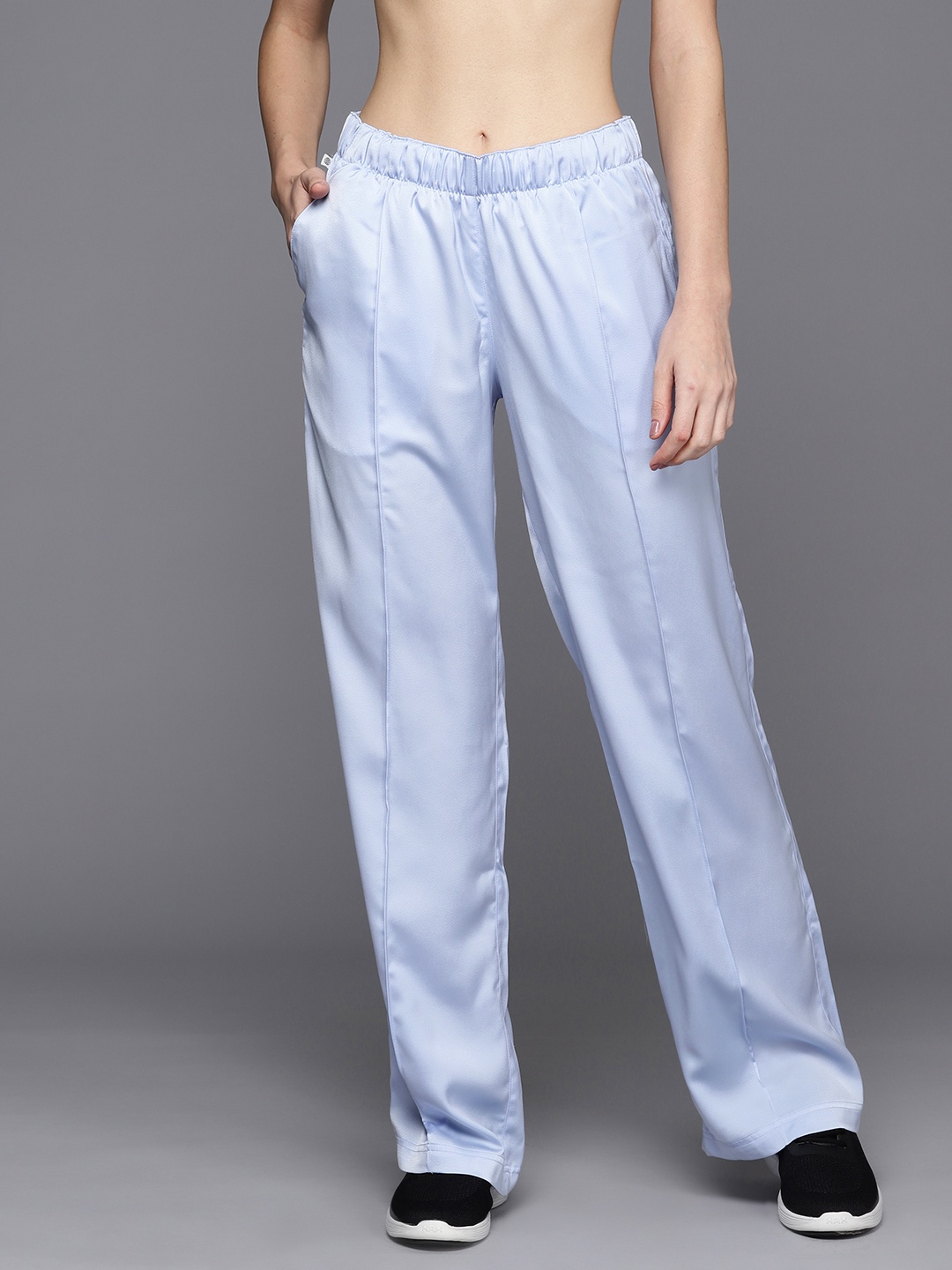 

ADIDAS Originals Women Premium Essentials Satin Pants, Blue