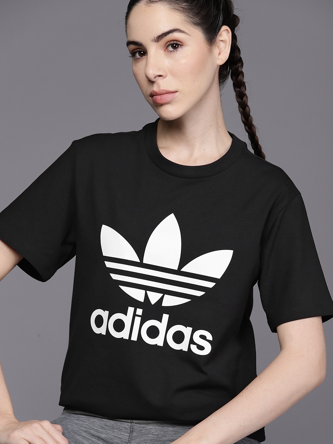 

ADIDAS Originals Adicolour Classics Trefoil Tee, Black