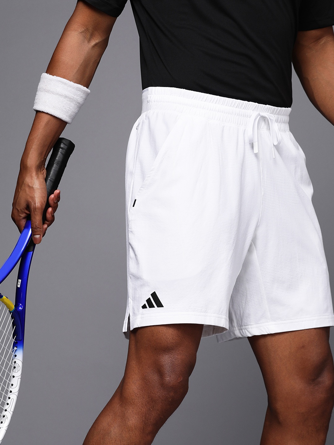 

ADIDAS Men ERGO HEAT.RDY Tennis Shorts, White