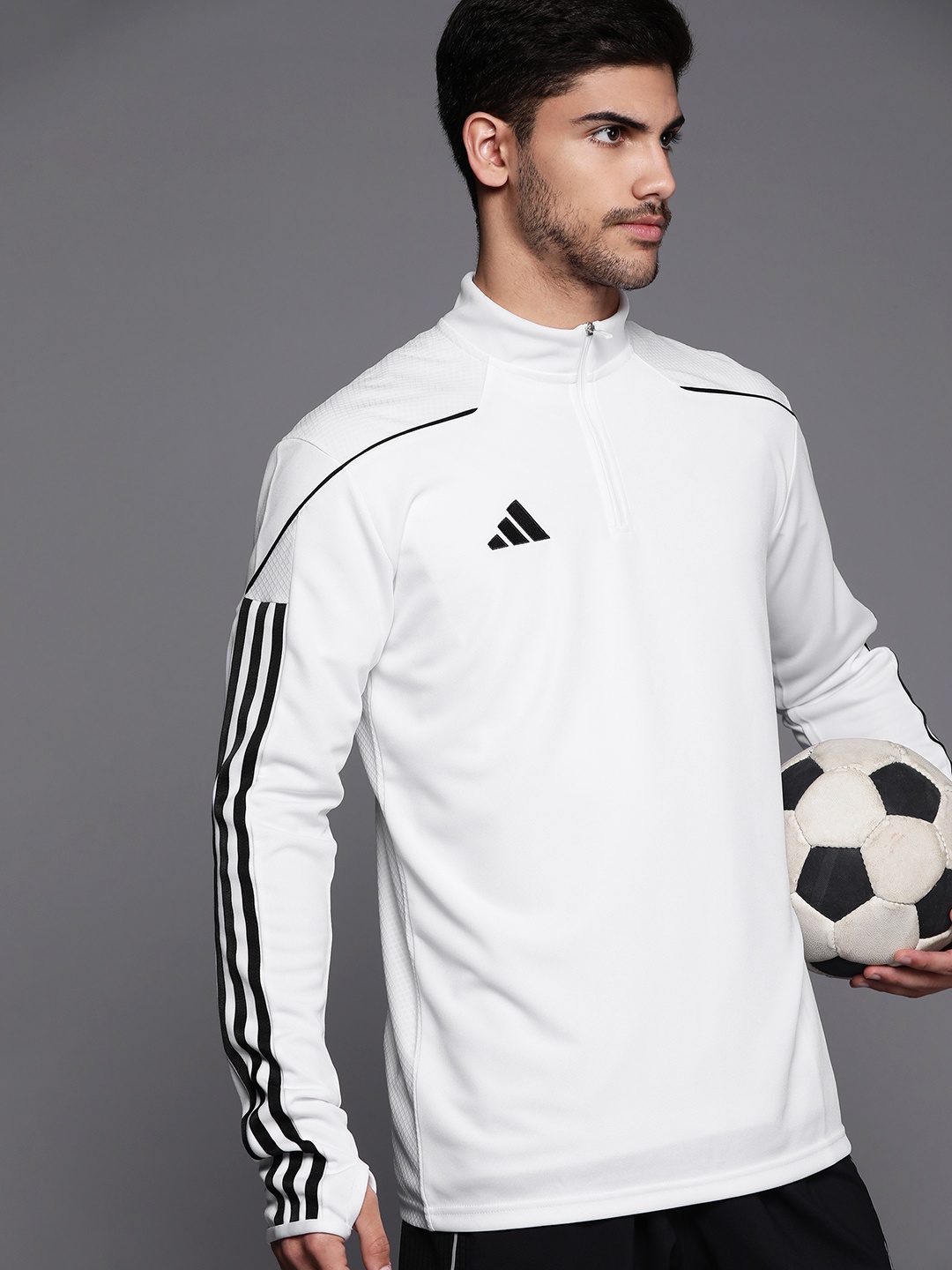 

ADIDAS Aeroready Tiro 23 League Football Sports Jacket, White