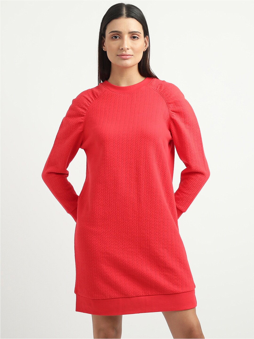 

United Colors of Benetton Red Sheath Dress