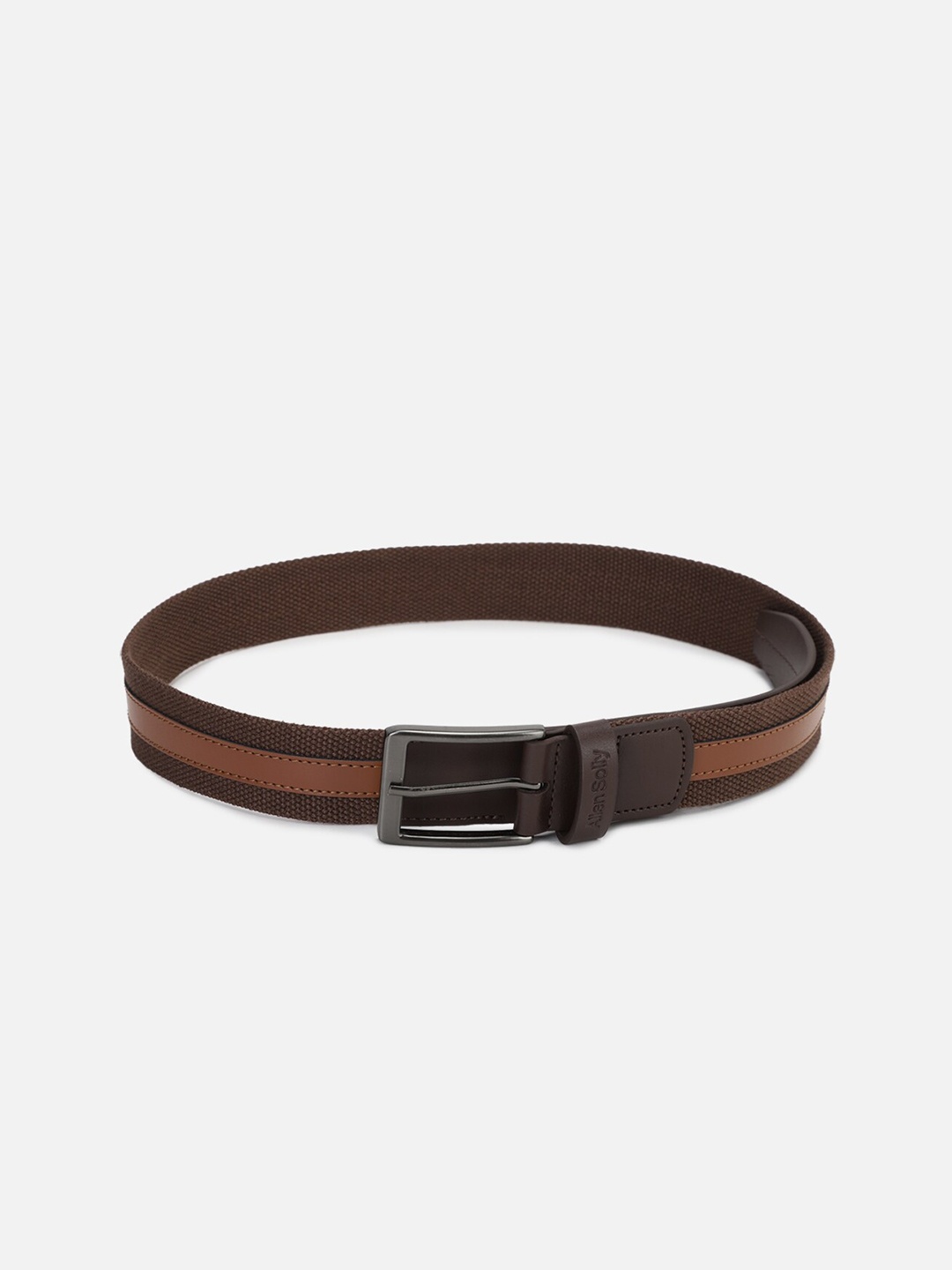 

Allen Solly Men Brown Leather Belt