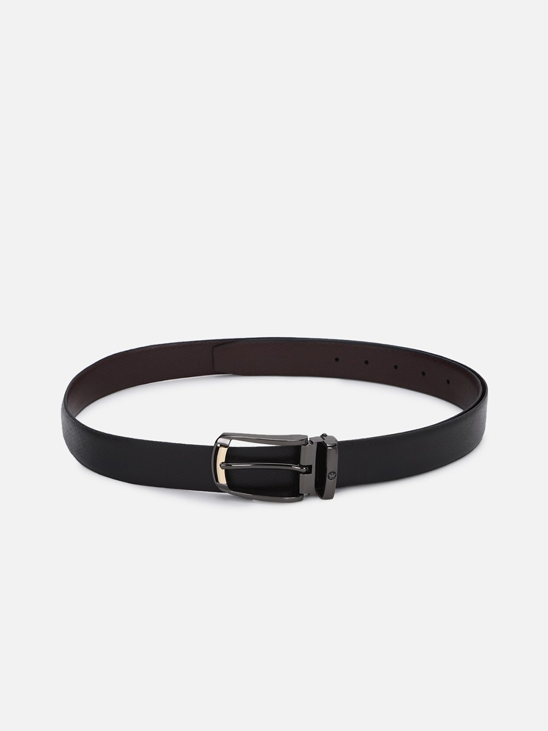 

Louis Philippe Men Black Leather Belt